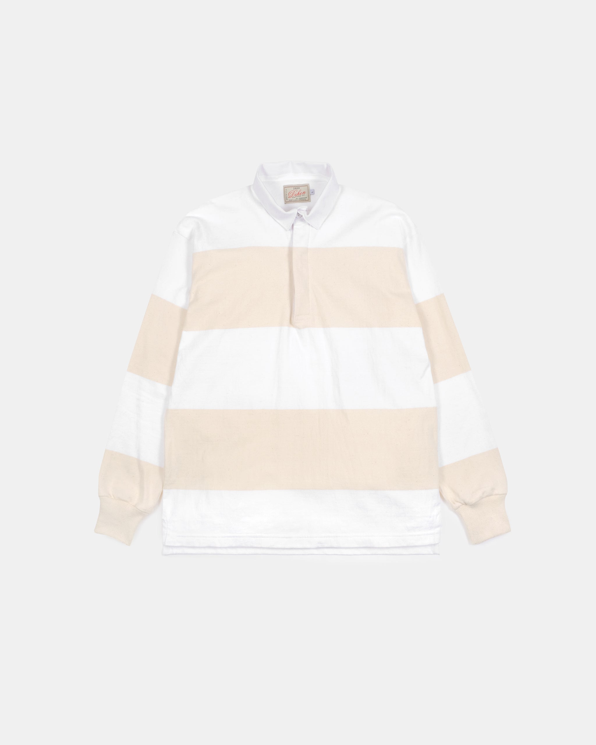 Rugby Shirt - White / Natural – Dehen 1920