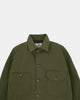 Selvedge Overshirt - Olive Selvedge Denim - View 7