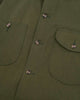 Selvedge Overshirt - Olive Selvedge Denim - View 8
