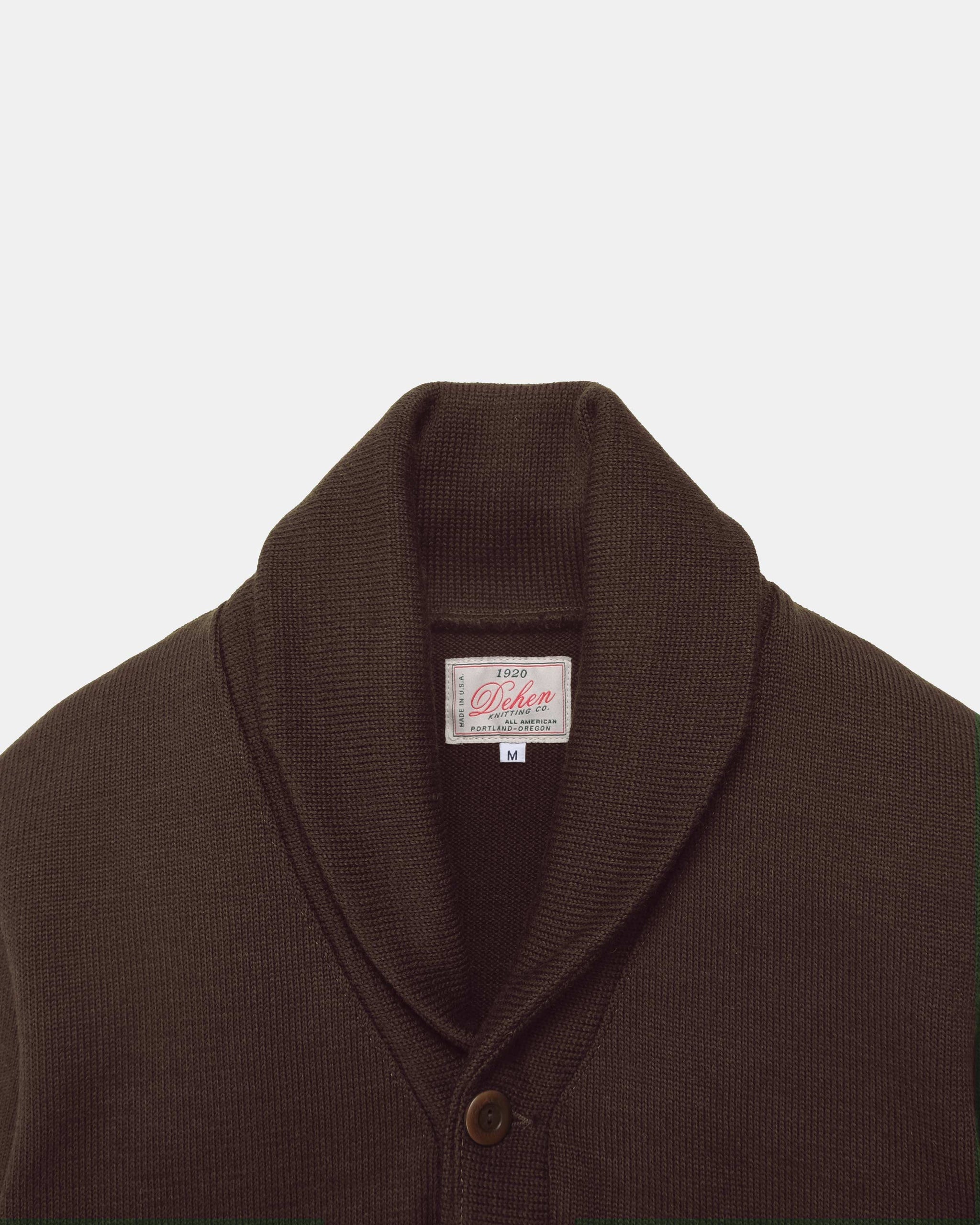 ヤマダヤ　Aga 【尾州】beaver stole Gilet Coat 美品 Shawl Sweater Coat - Brown