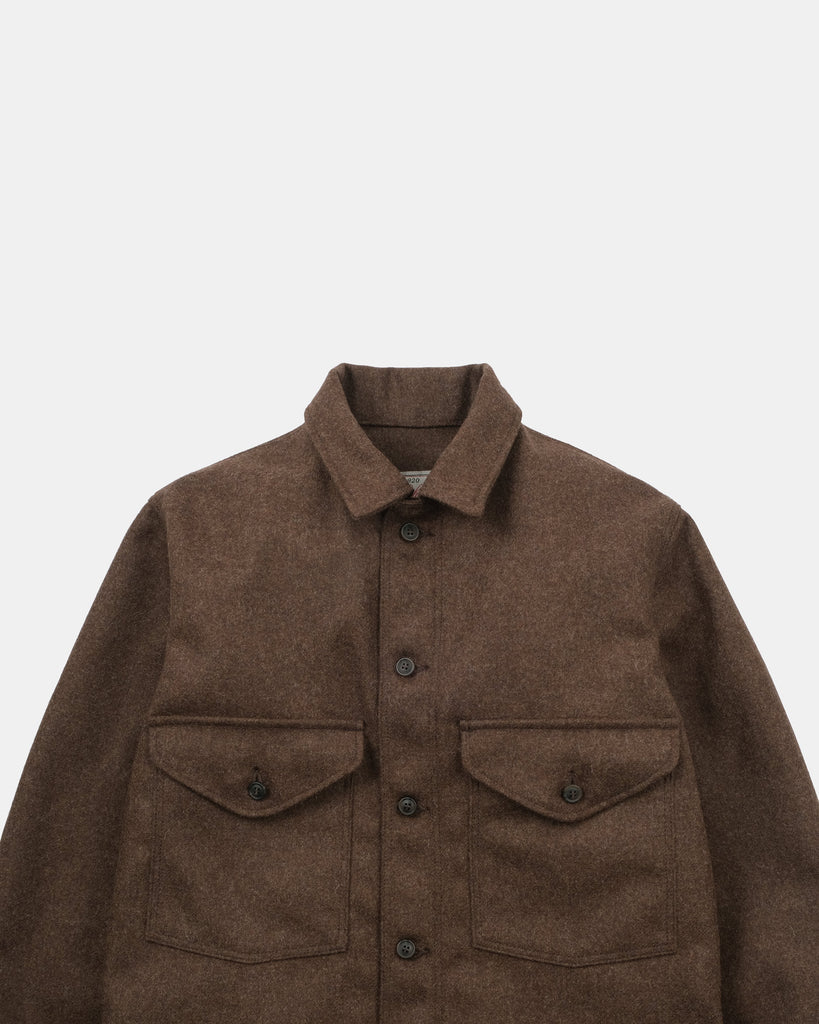 Skyline Overshirt - Medium Brown Mix