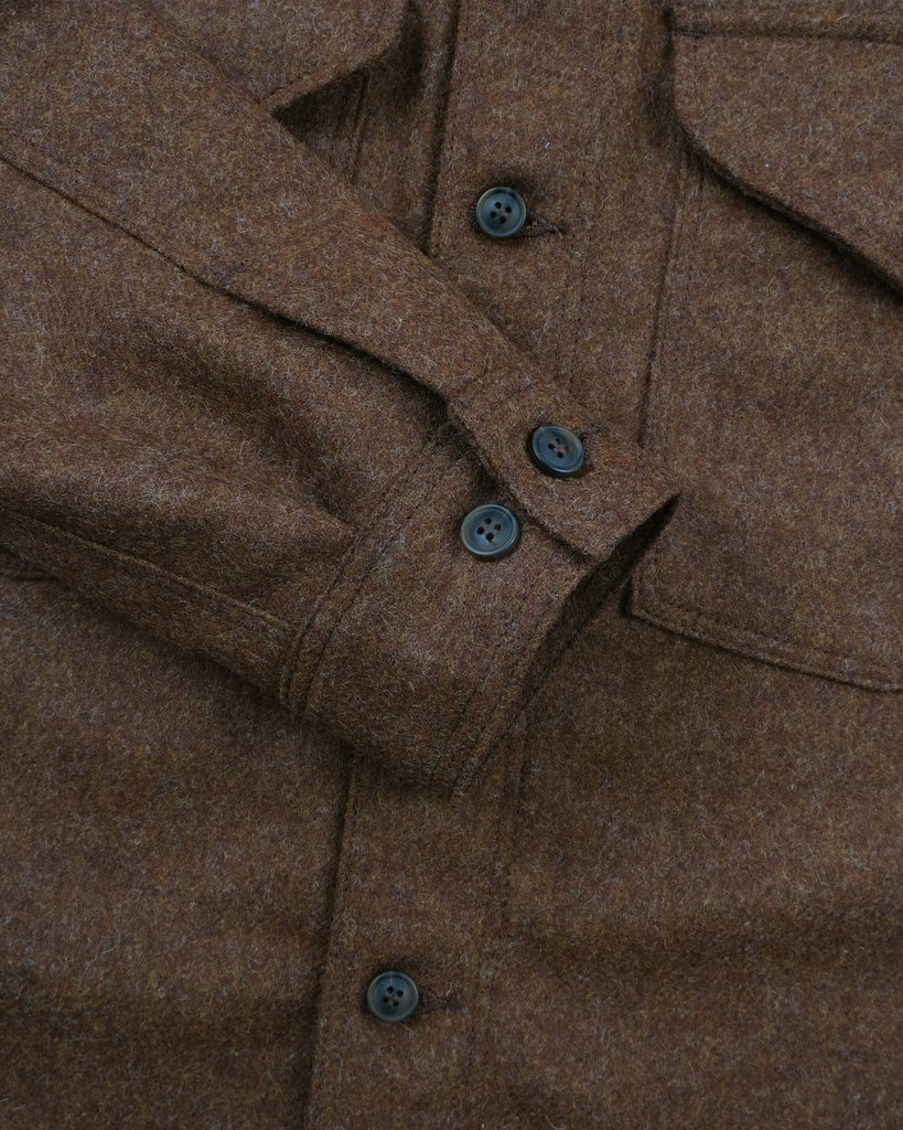 Skyline Overshirt - Medium Brown Mix