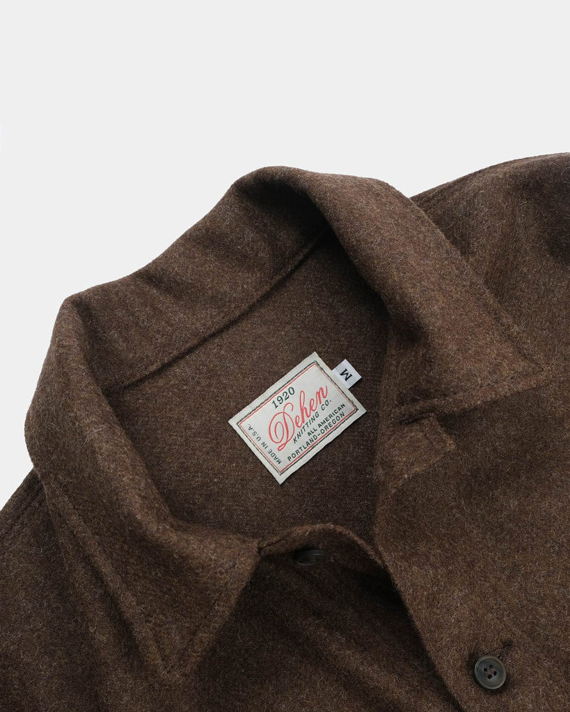 Skyline Overshirt - Medium Brown Mix