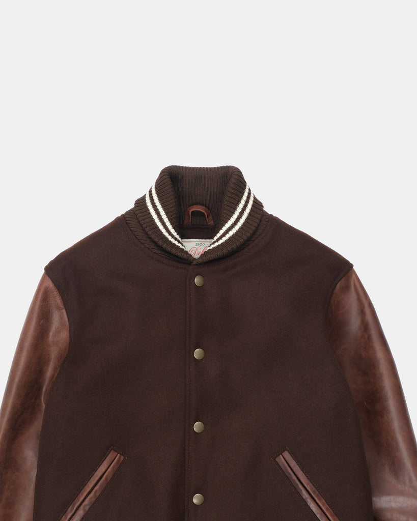 Varsity Jacket - Brown / Antique Brandy