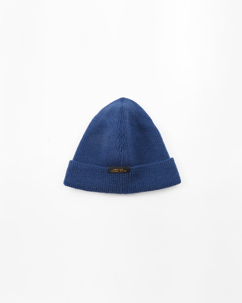 Wool Knit Watch Cap - Bridge Blue