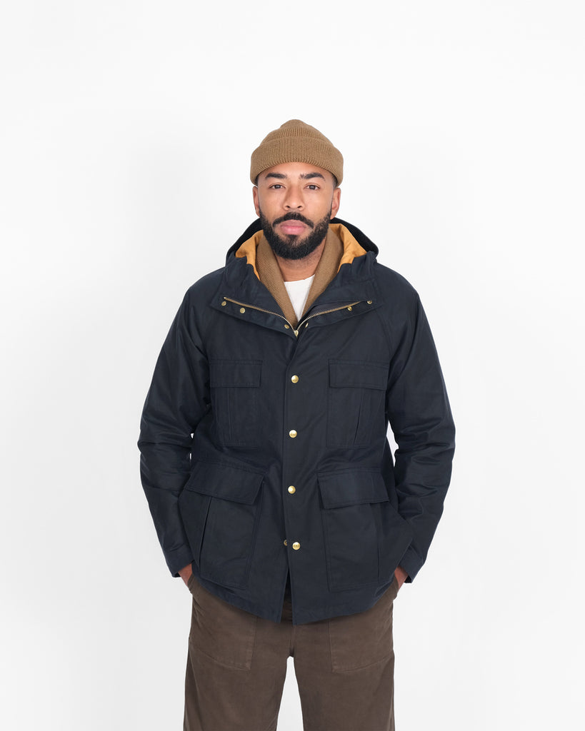 Heavy Duty Raincoat -Dark Navy