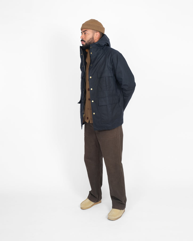 Heavy Duty Raincoat -Dark Navy