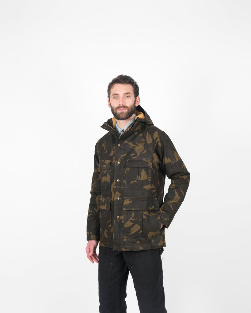 Heavy Duty Raincoat - Darkwood Camouflage