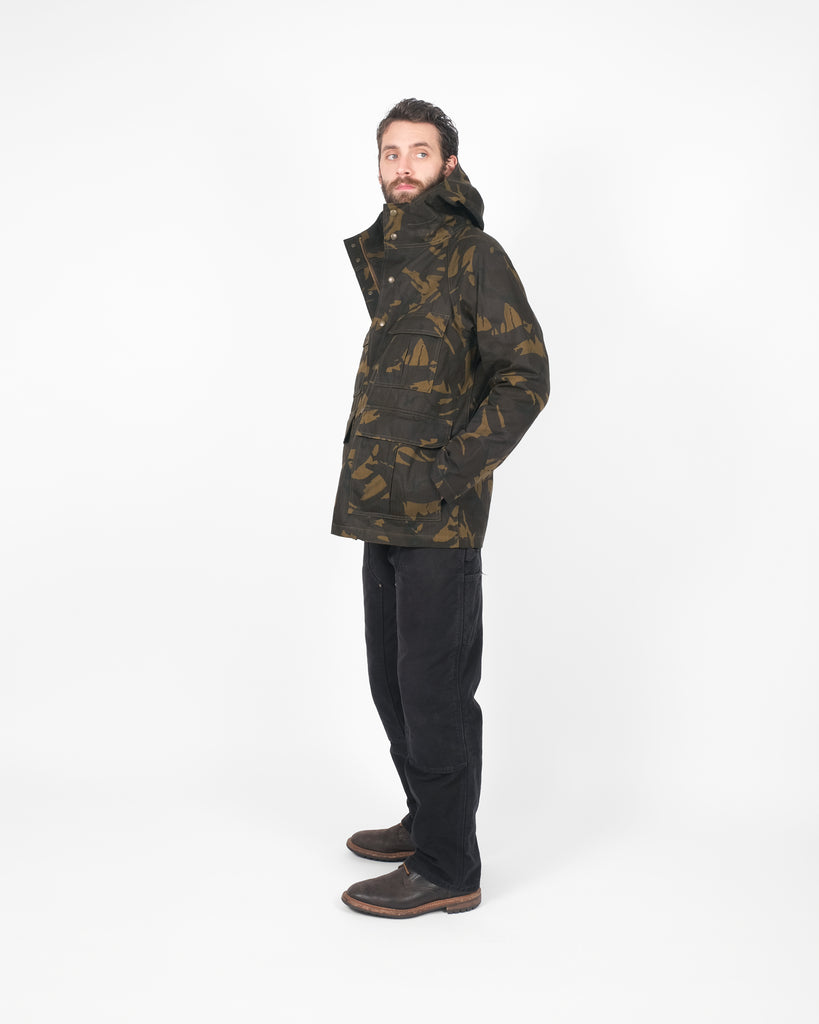 Heavy Duty Raincoat - Darkwood Camouflage