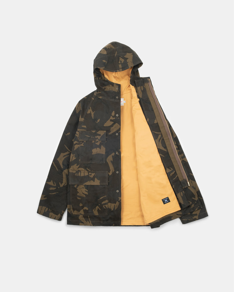 Heavy Duty Raincoat - Darkwood Camouflage