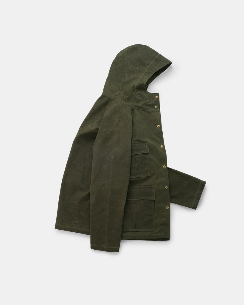 Heavy Duty Raincoat - Loden