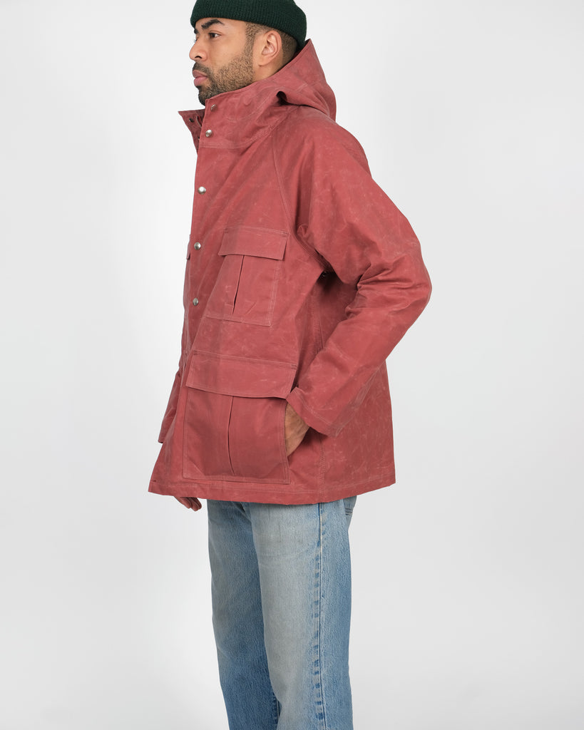 Heavy Duty Raincoat - Nautical Red
