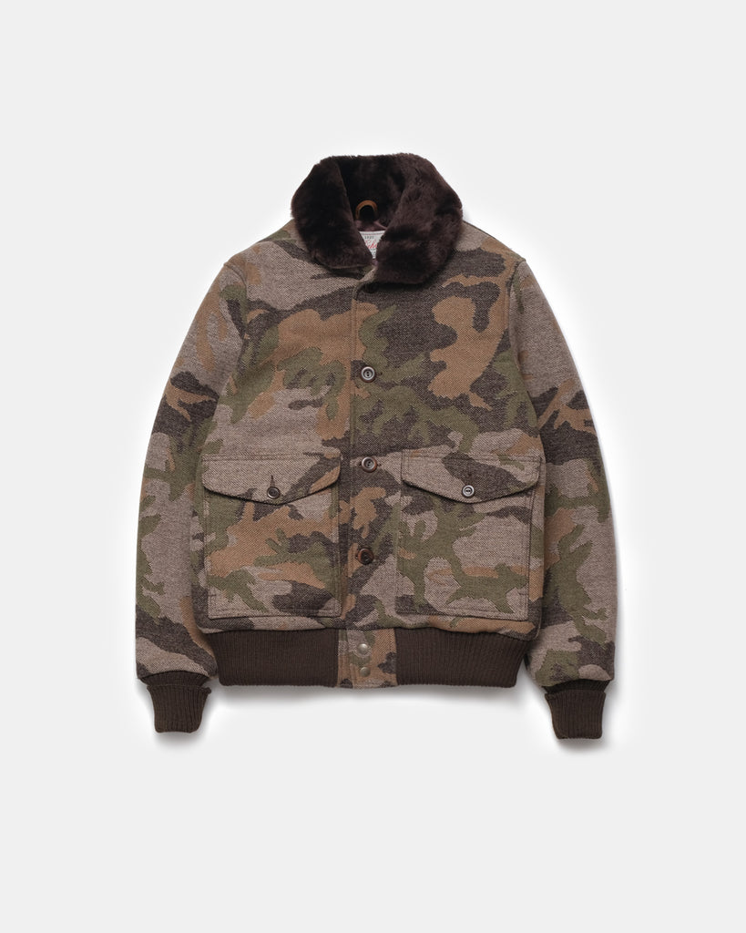 Winston Jacket - Deadstock Camouflage Wool