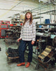 Women's Crissman Overshirt - Picnic Plaid Cotton - View 9