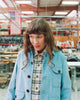 Women's Chore Coat 2.0 -  Dusty Blue Corduroy - View 9