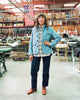 Women's Chore Coat 2.0 -  Dusty Blue Corduroy - View 8