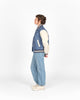 Women's Varsity Jacket - Steel Blue - View 4