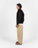 Dehen x Merz b. Schwanen Pilot Jacket - Black Dry Waxed Cotton - View 4