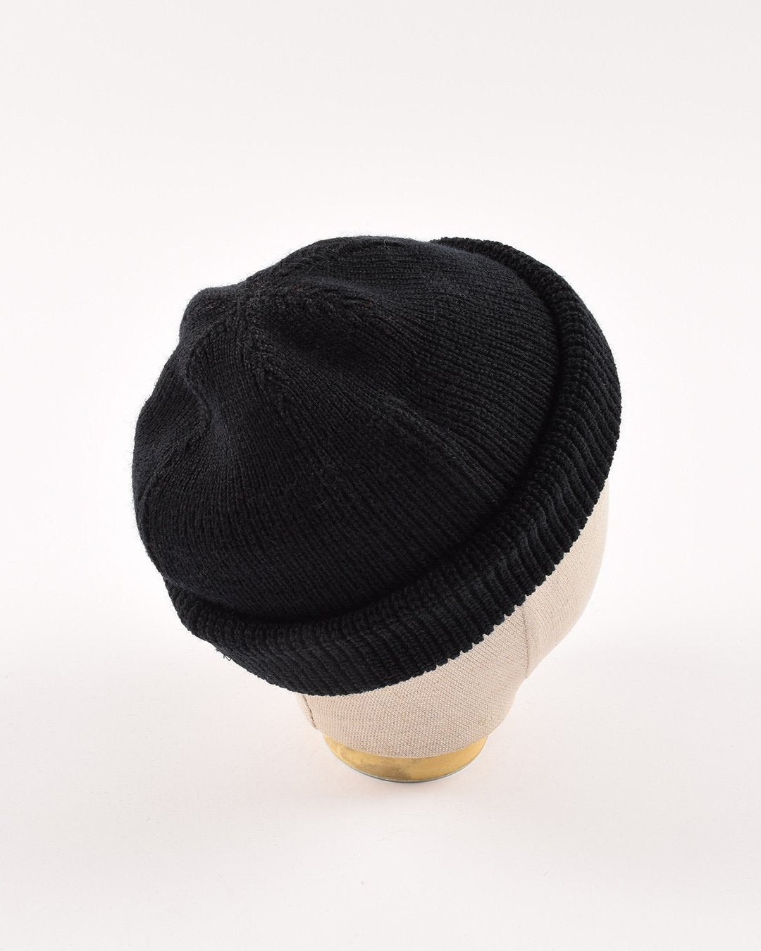 Wool Knit Watch Cap - Black – Dehen 1920