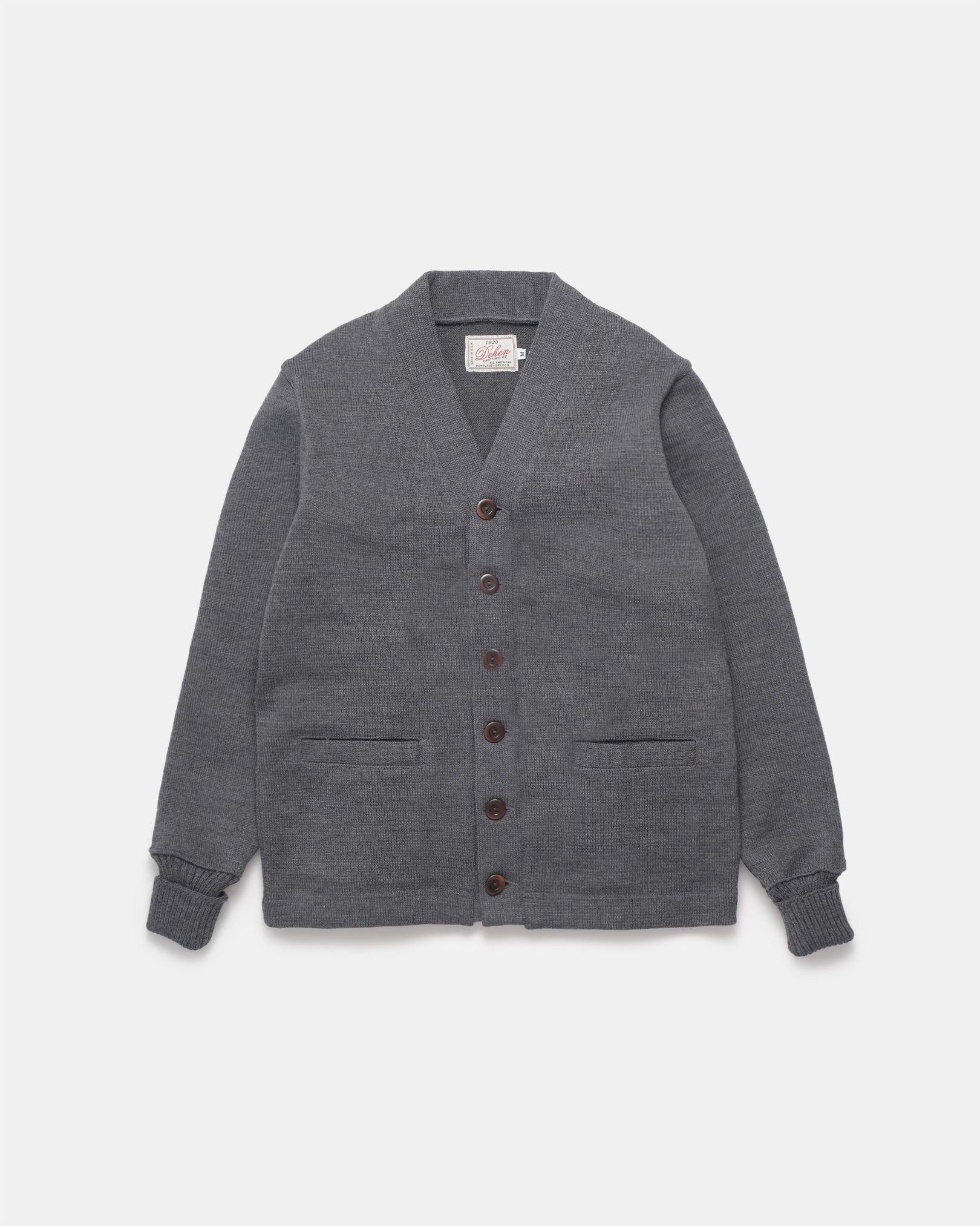 Classic Cardigan - Charcoal – Dehen 1920