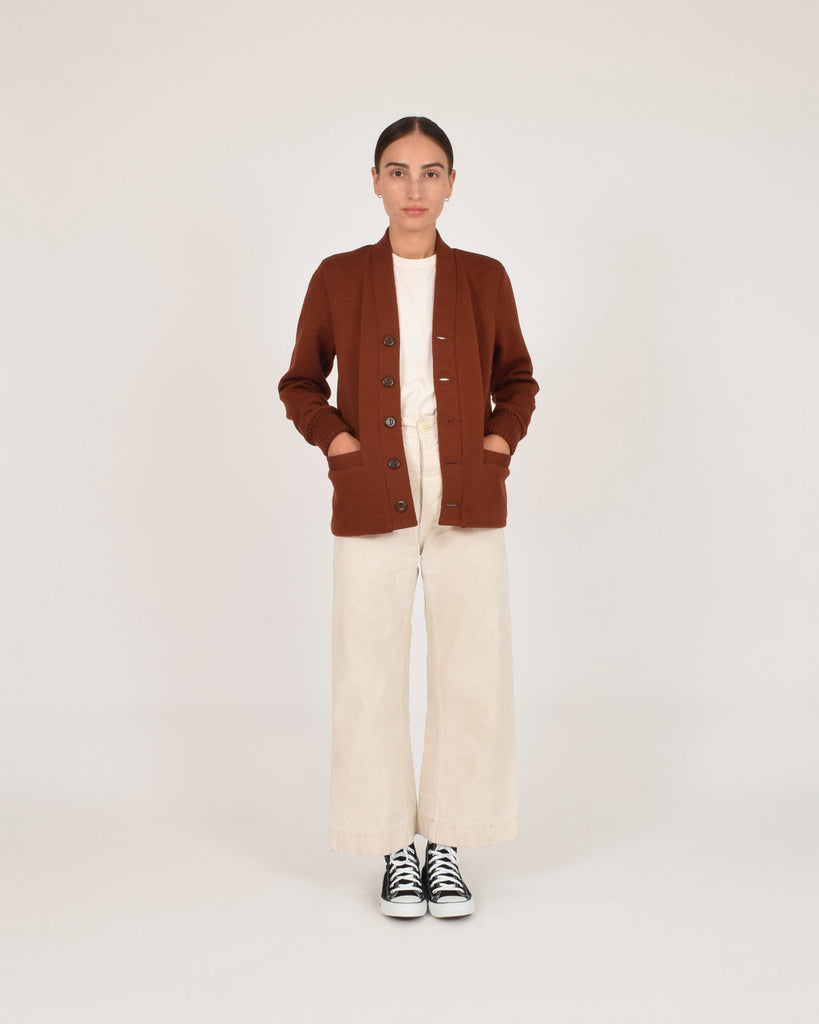 Women's Classic Cardigan - Tobacco