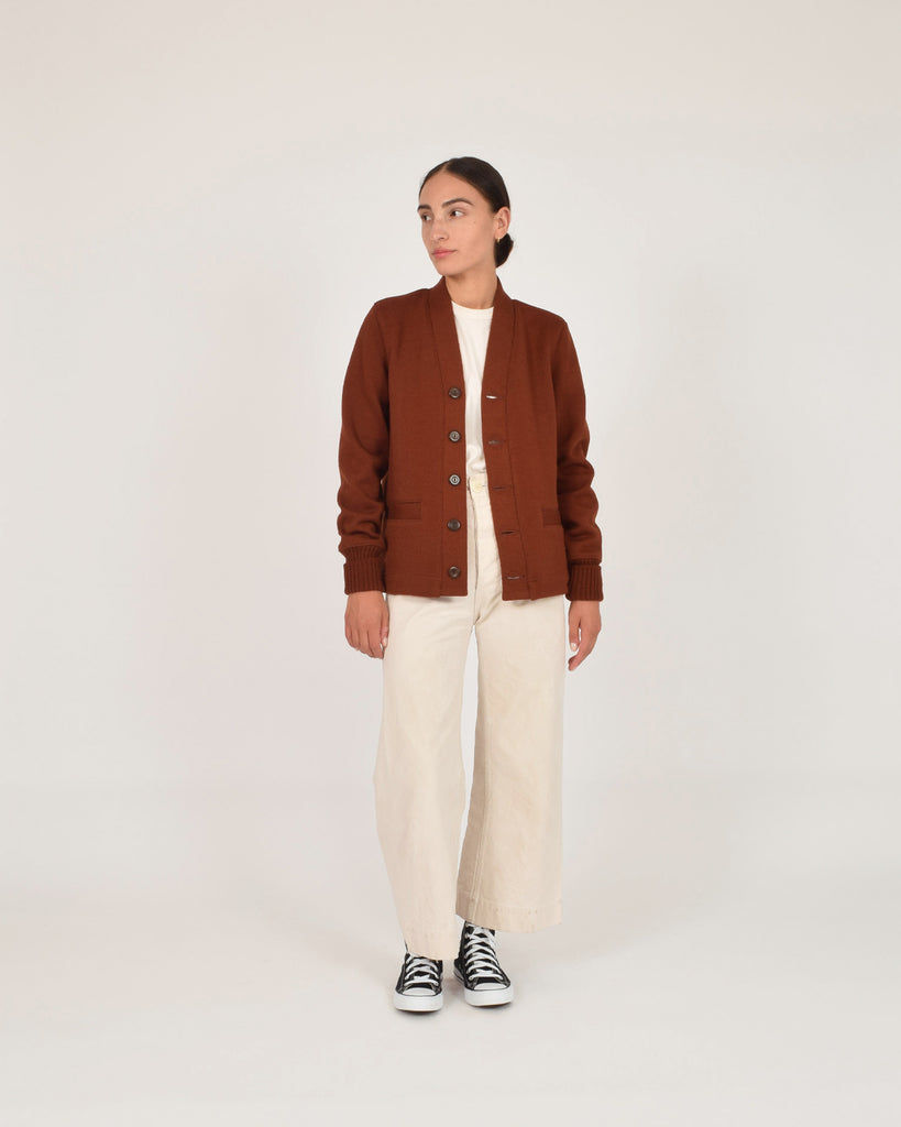 Women's Classic Cardigan - Tobacco