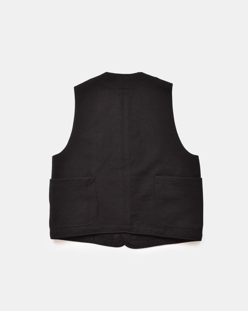 Knit Utility Vest - Black