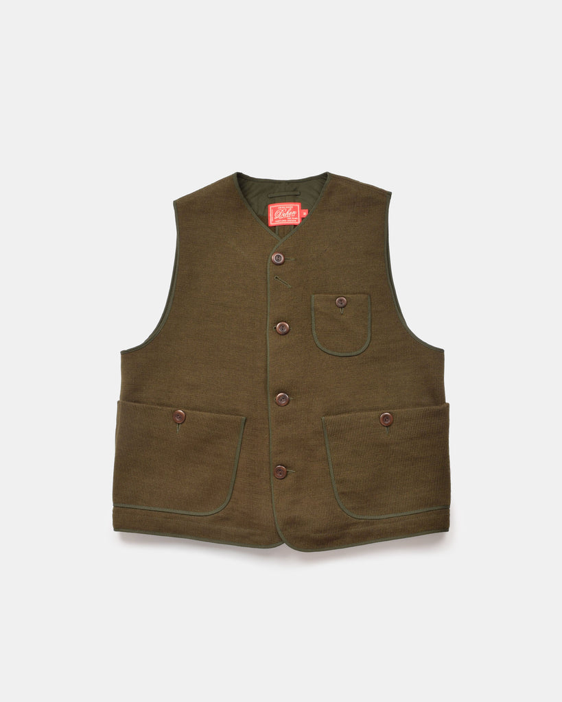 Knit Utility Vest - Loden