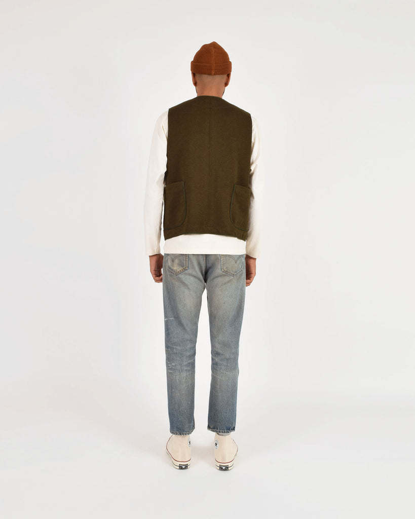 Knit Utility Vest - Loden