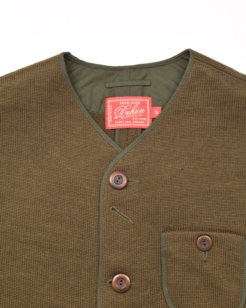 Knit Utility Vest - Loden