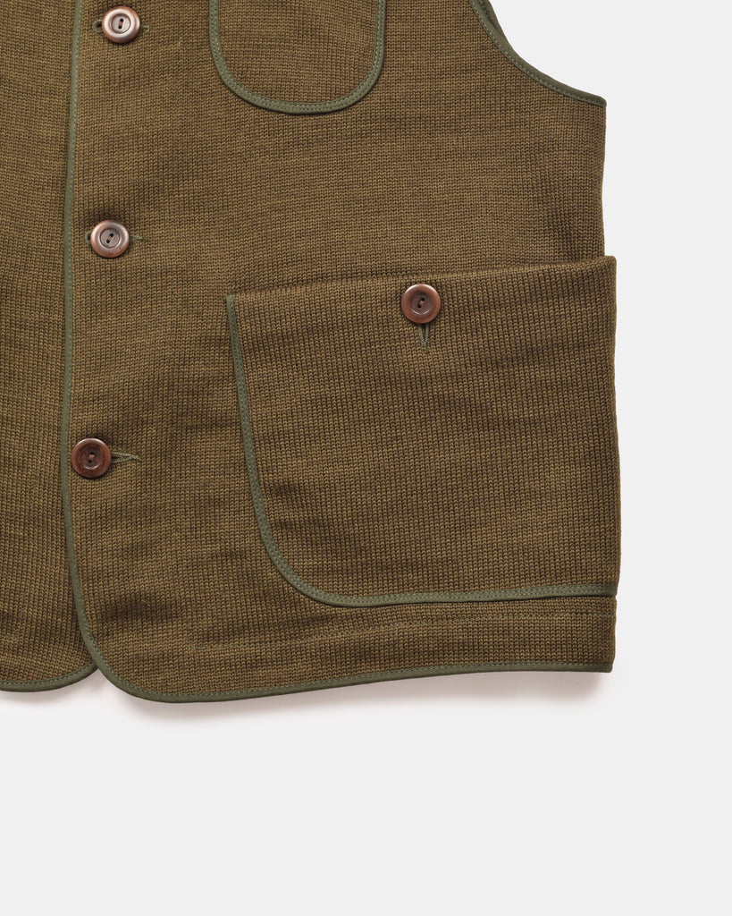 Knit Utility Vest - Loden