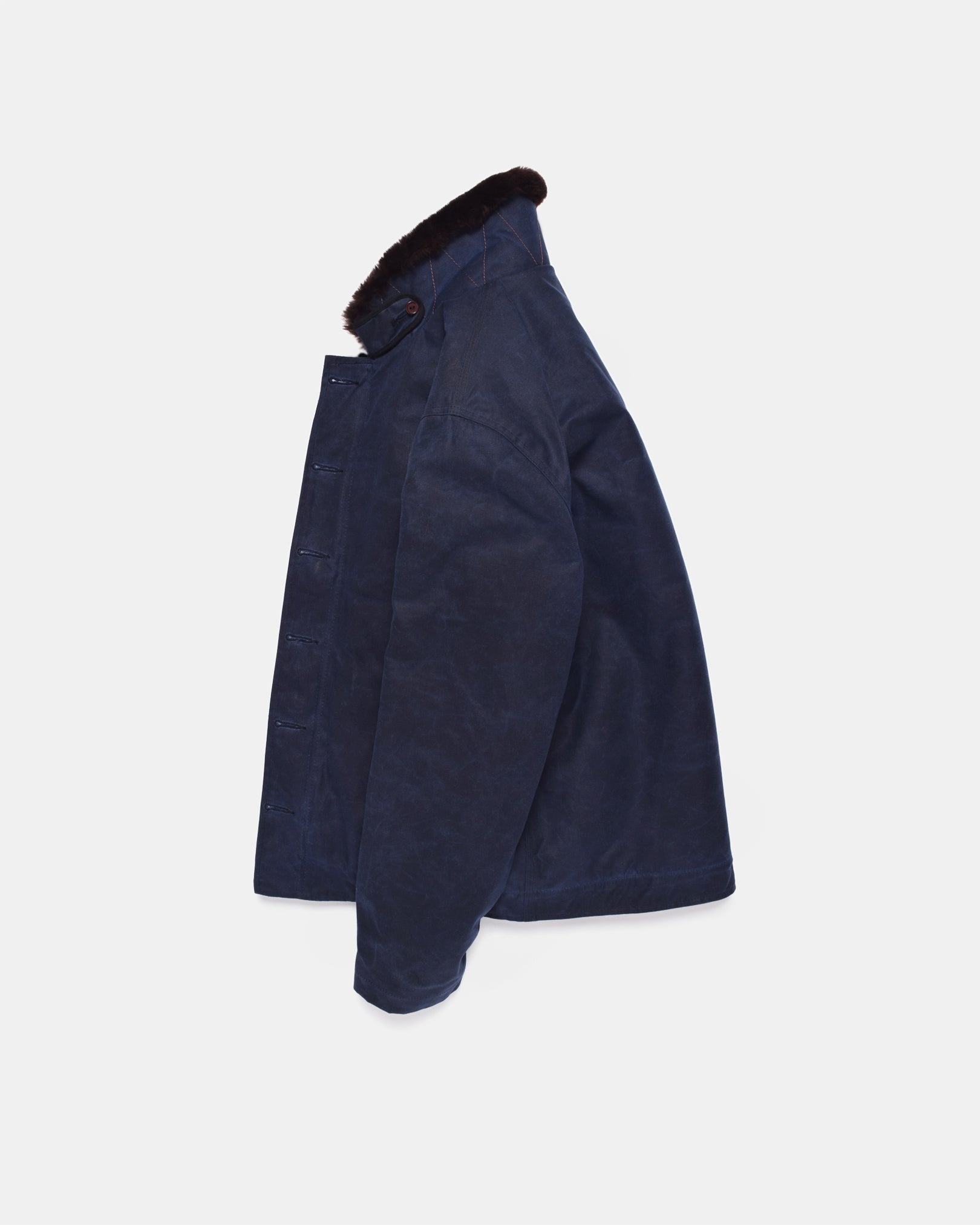 N-1 Deck Jacket - Navy / Brown – Dehen 1920