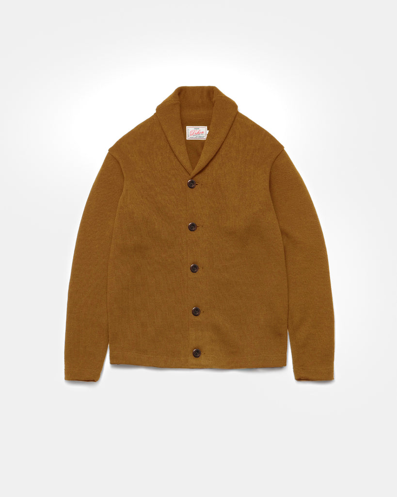 Oxford Shawl Sweater - Goldmine