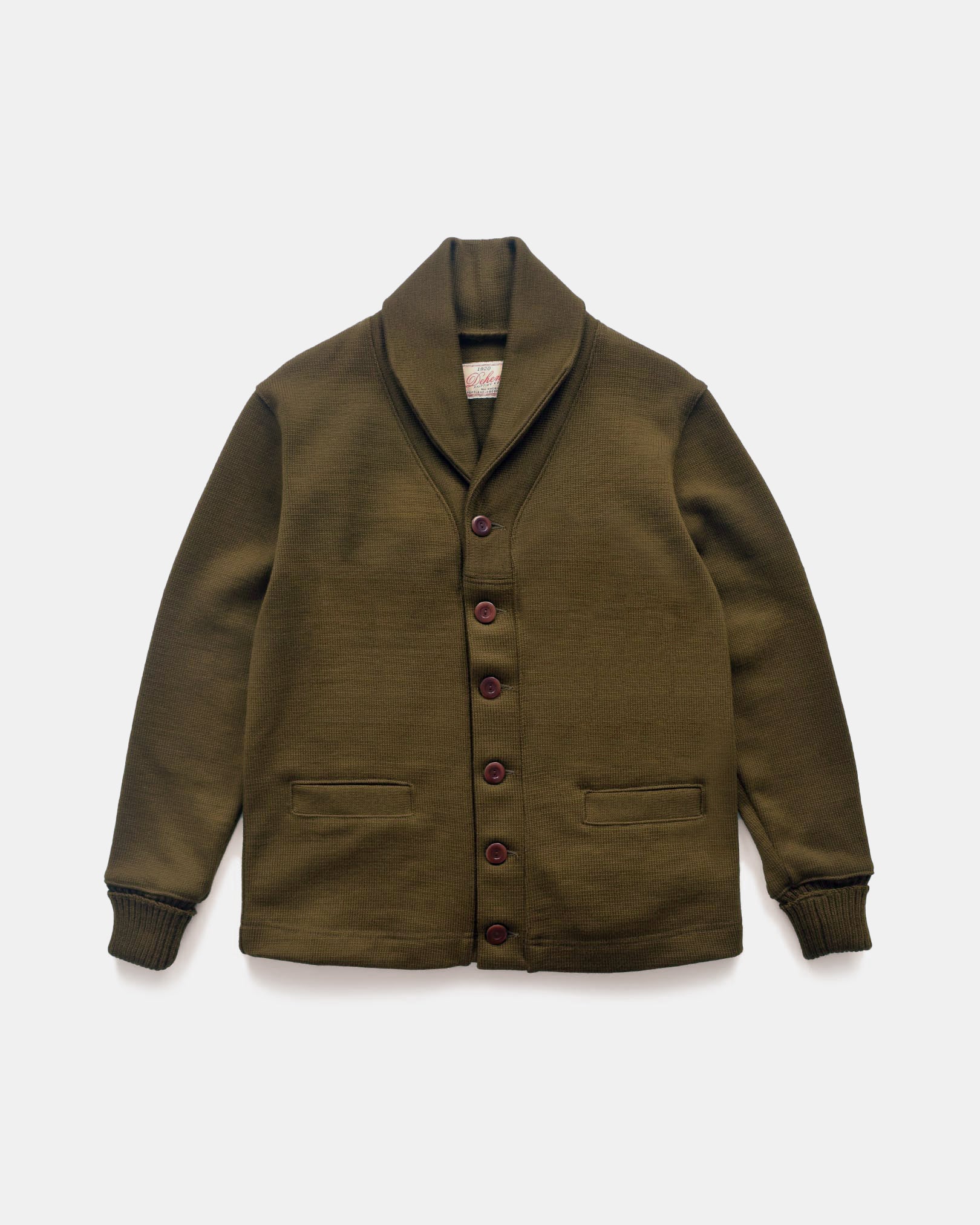 Shawl Sweater Coat - Loden – Dehen 1920