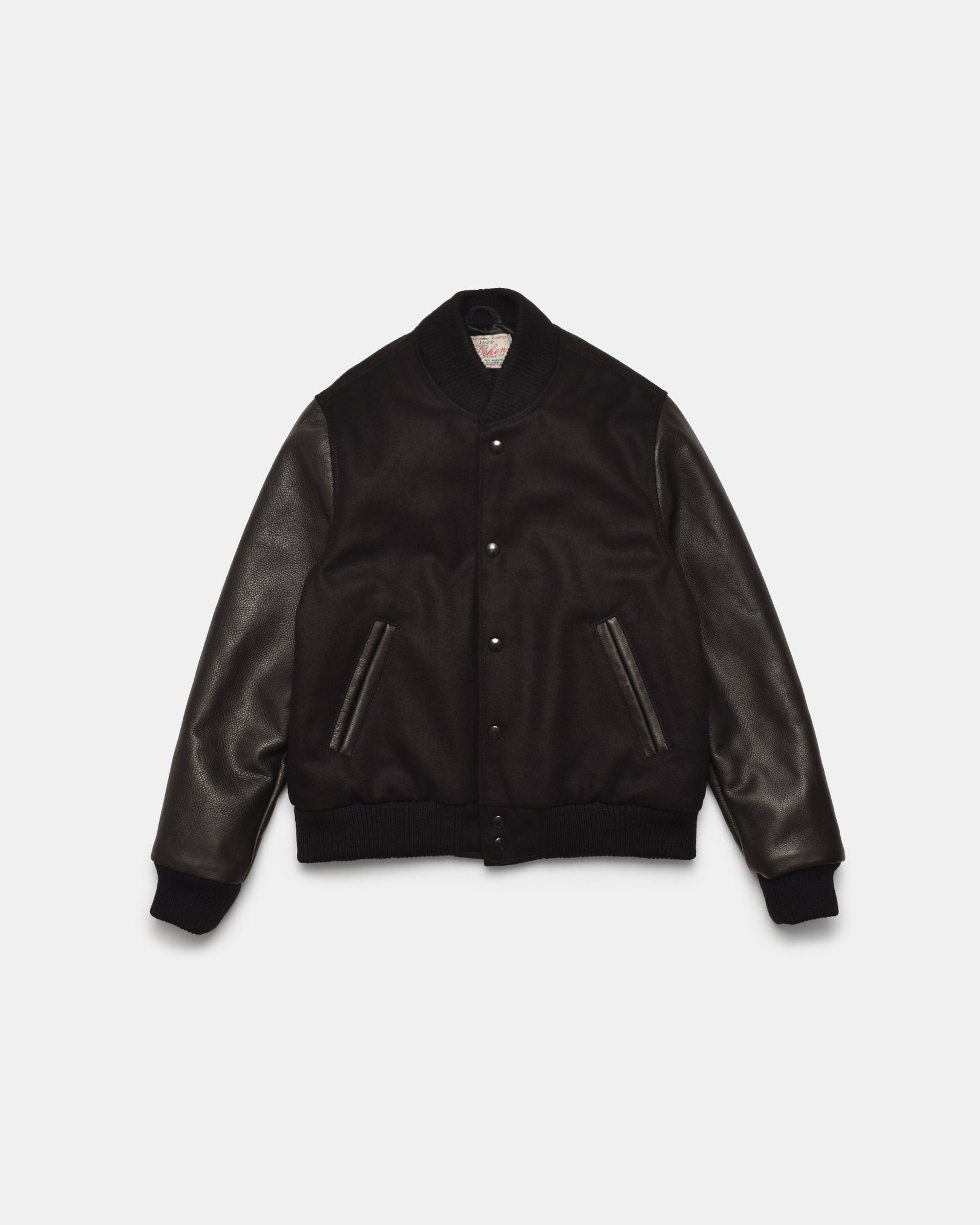 Leather Letterman Jacket