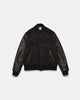 Women's Varsity Jacket - Black - View 1
