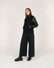 Women's Varsity Jacket - Black - View 3