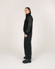 Women's Varsity Jacket - Black - View 4